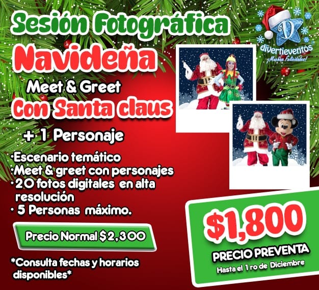 sesión fotográfica