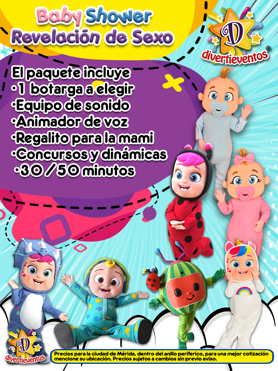 Baby shower  o revelación de sexo