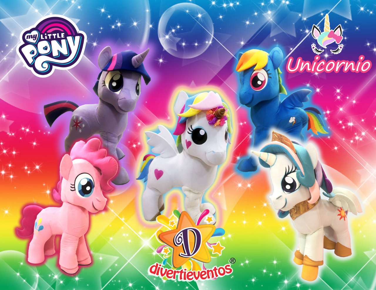 Unicornio y Ponis